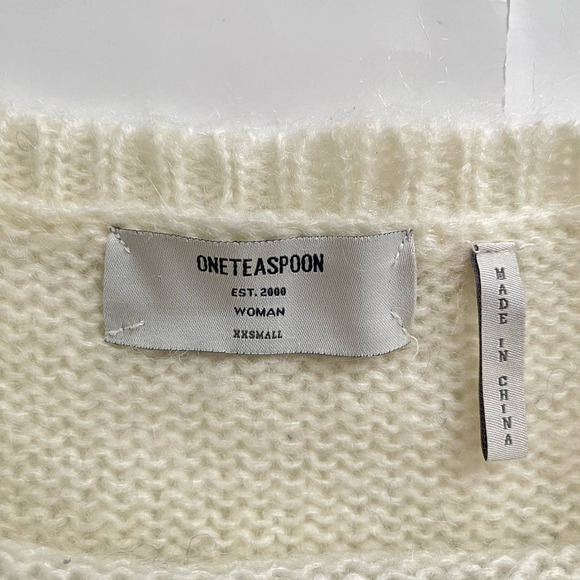 One Teaspoon Heather Stripe Oversize Sweater Women Size S/M - Picture 11 of 13